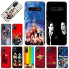 Чехол для телефона Samsung A50 A70 A10E A40 A20s A03S A30 A80 A90 F41 F22 F52 F62 A7 2018 A9 Теория большого взрыва черный чехол