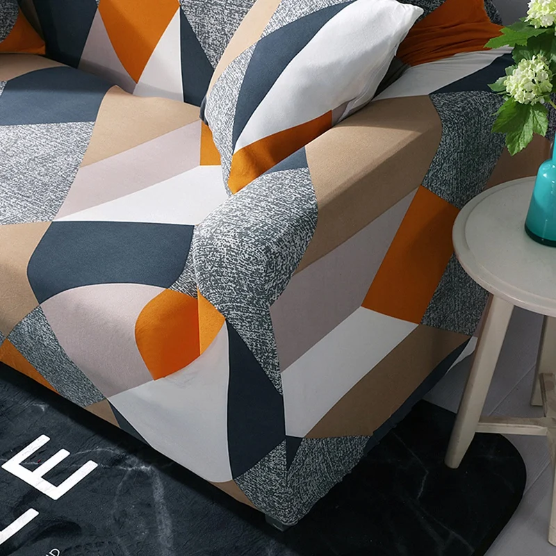 

Three-Seat Sofa Cover Furniture Protection Cover Printed Sofa Cover Universal Sofa Cover Sofa Towel Sofa Cushion