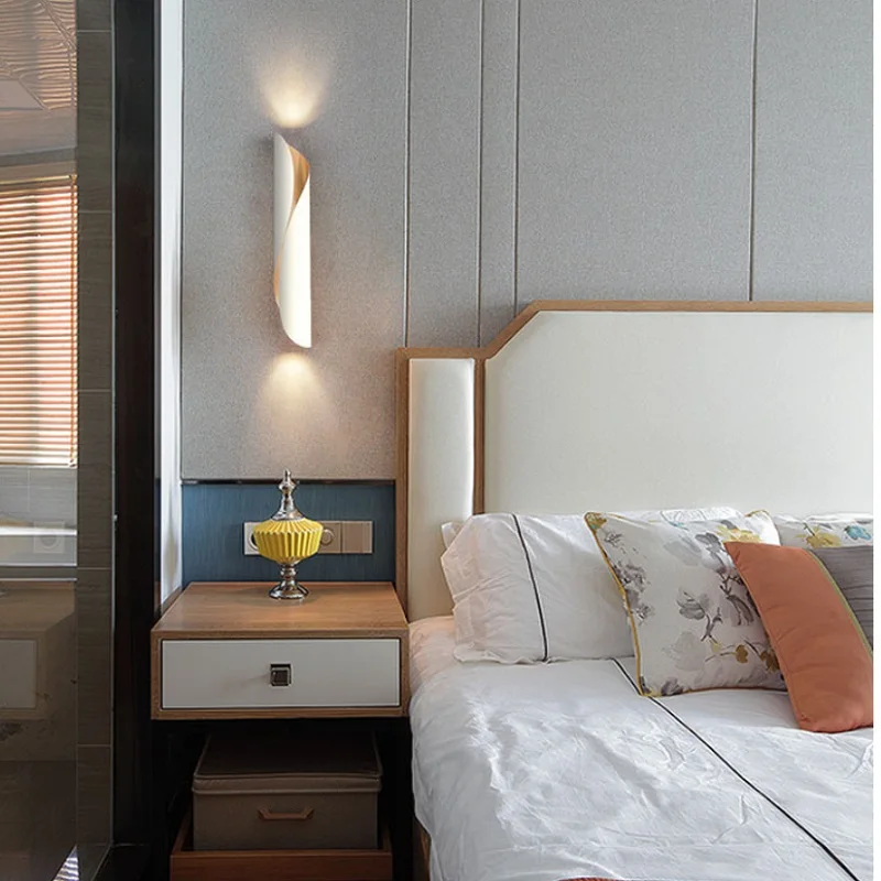 Светодиодная настенная лампа скандинавский креативный современный дизайн