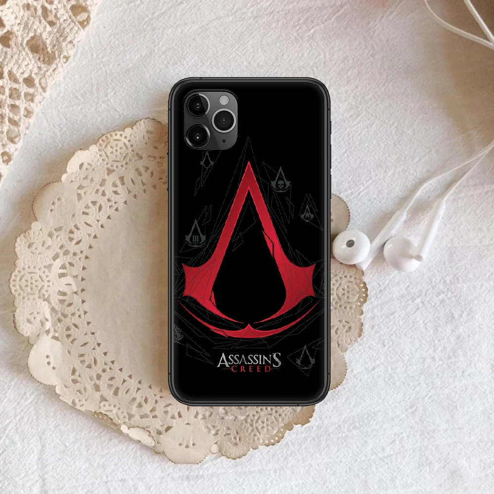 

Assassins Of Creeds Game Phone Case Cover Hull For iphone 5 5s se 2020 6 6s 7 8 12 mini plus X XS XR 11 PRO MAX black Cover Tpu