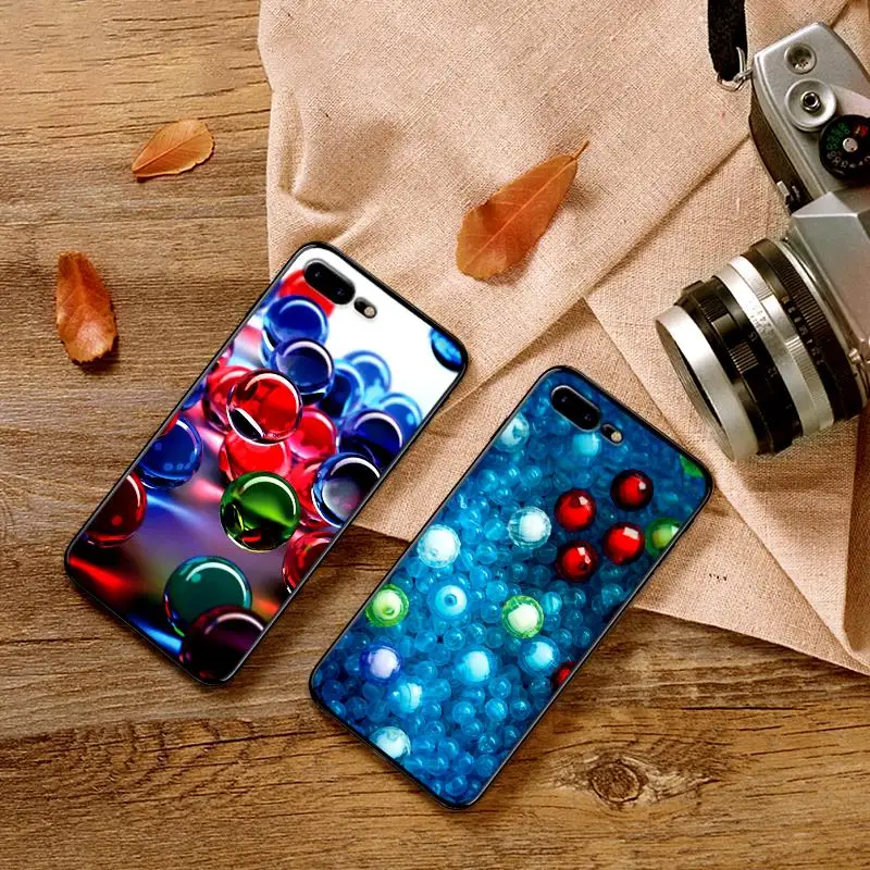 Красочная Геометрия пузырь мягкий TPU чехол для Apple IPhone X XR XS Макс 5 5S 5C SE 6 S 7 8 Plus ipod