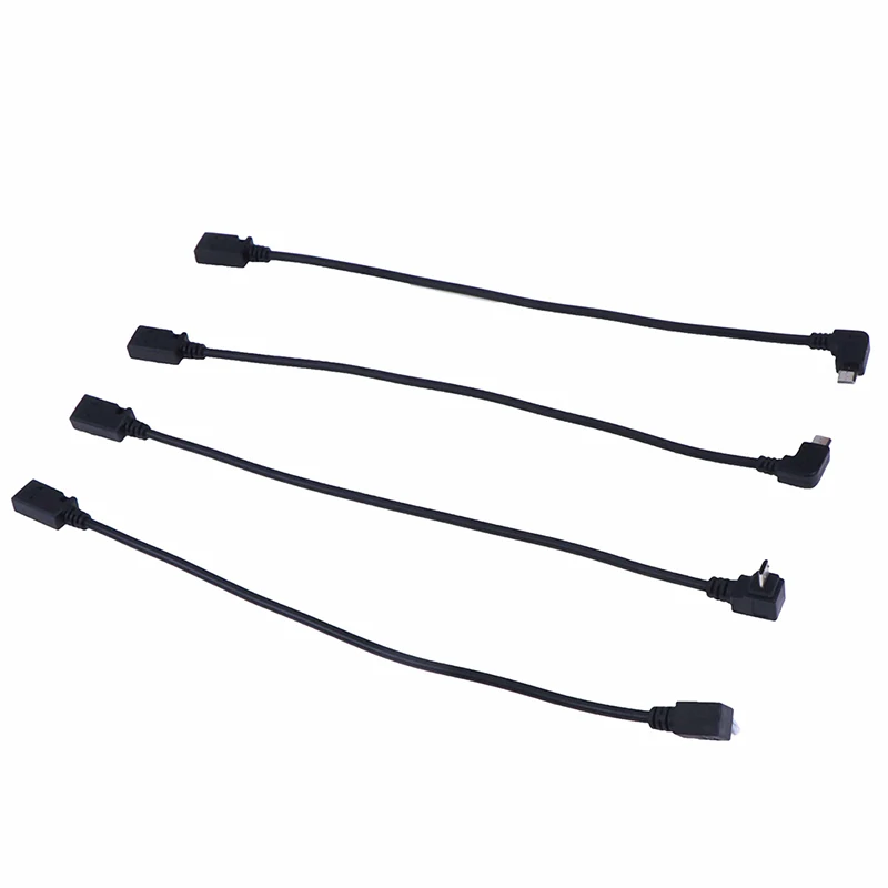 90 градусов вниз вверх правой и левой Угловой разъем соединения для микро usb 2 0 5Pin