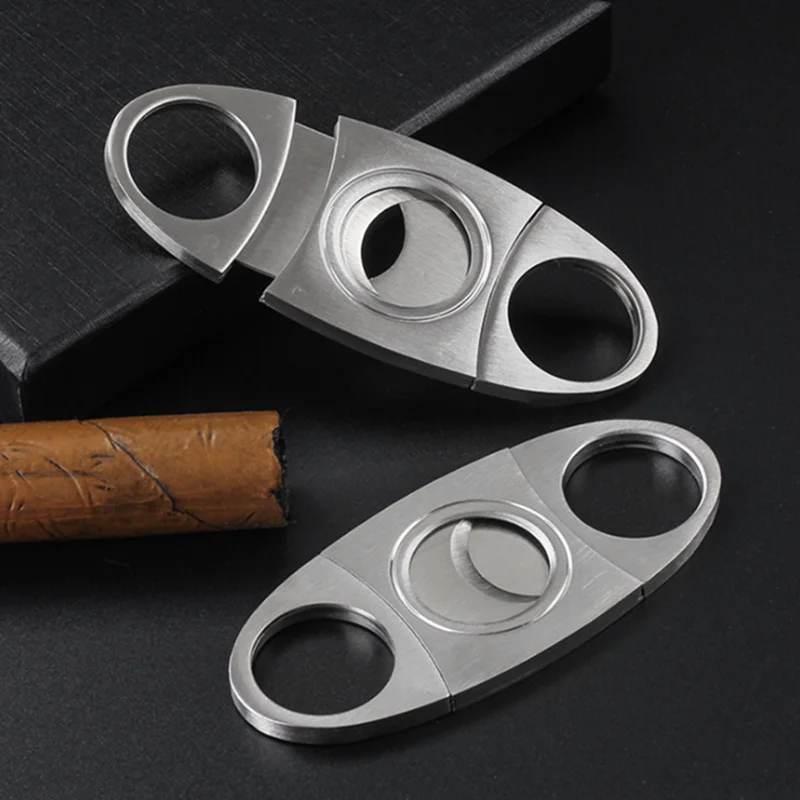 Резак для сигар металлический резак из нержавеющей стали гильотинные ножницы