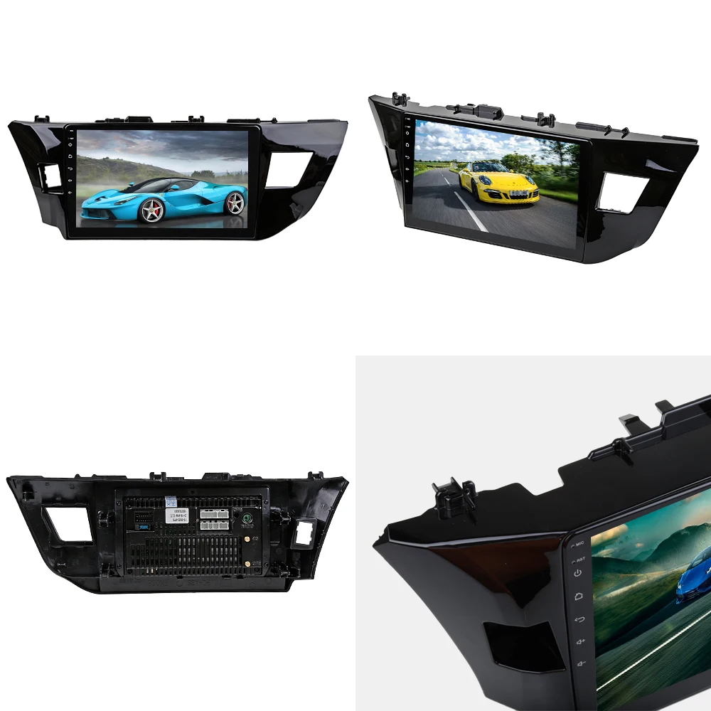 Sinosmart 2Din 8 ядерный DSP 48EQ IPS/QLED 2.5D экран автомобильный gps Радио мультимедийный плеер