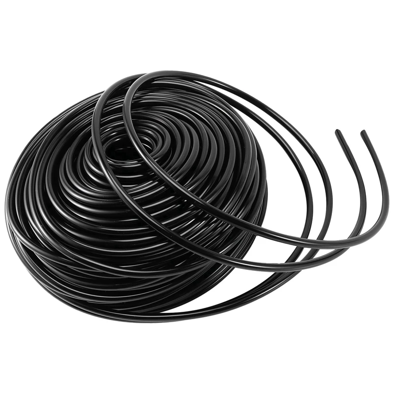 

1x 50M Watering Tubing Hose Pipe 4/7mm Hose Drip Garden Irrigation System & 60 Pack Adjustable Irrigation Drippers