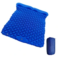 new portable ultralight outdoor camping mat%ef%bc%8cbuilt in pump for quick inflation inflatable mattress 1 2 man sleeping pad air mat
