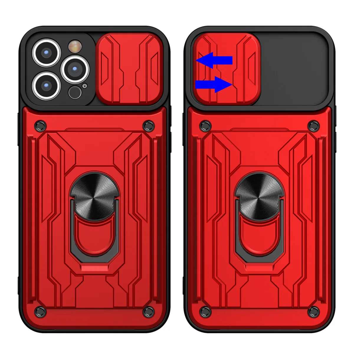 Скрытый защитный чехол со слотом для карт iPhone 14 13 Pro Max 12 11 XR XS MAX 8 7 Plus SE 2020 чехлы с