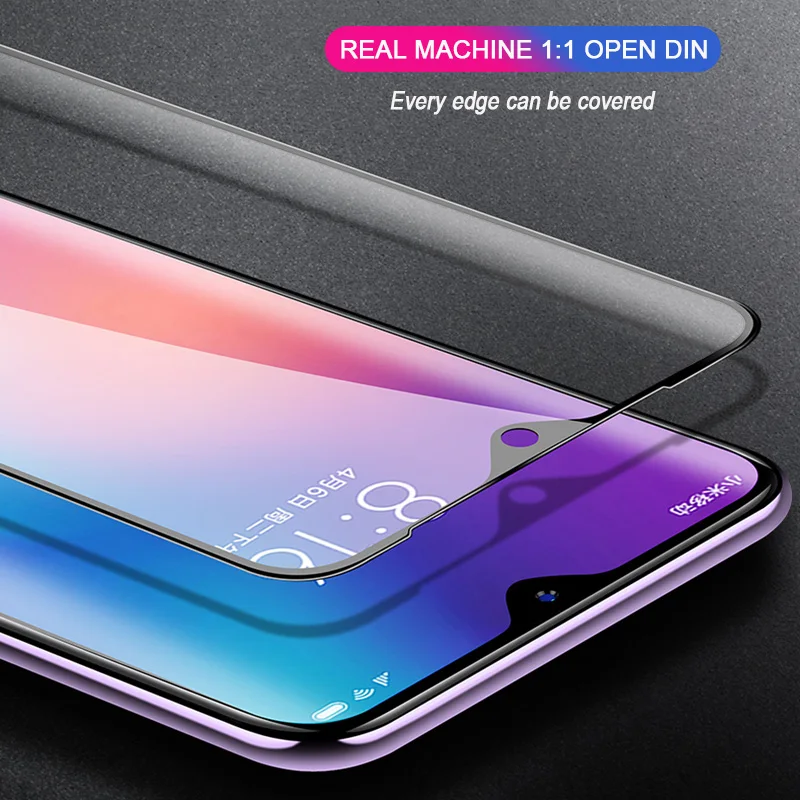 9D закаленное стекло для Xiaomi Redmi Note 9 Pro Max 8T 8 8A 9A 9C Poco F2 X3 Nfc M3 полное покрытие защита