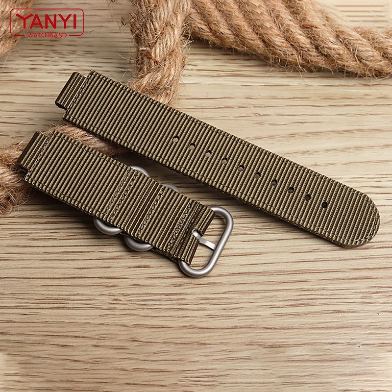 double-deck Nylon Watch Strap for timex watch T2N721 T2N720 739 TW2T6300 band 24*16mm watchband with Screw rod and tools