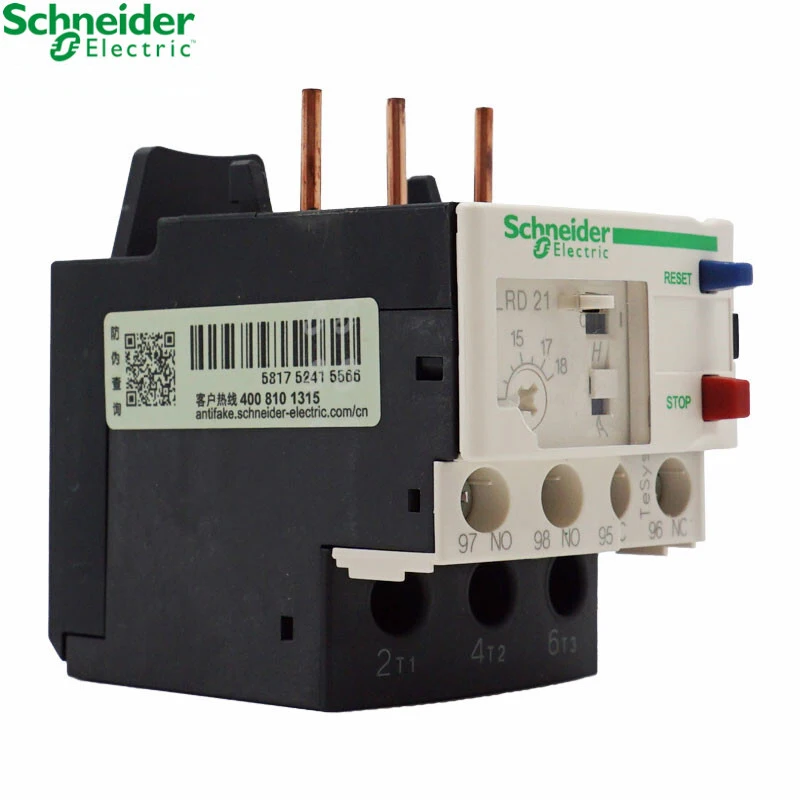 Schneider Electric LRD21C контактор LR-D21C 12-18A LC1D тепловое реле перегрузки новый оригинальный