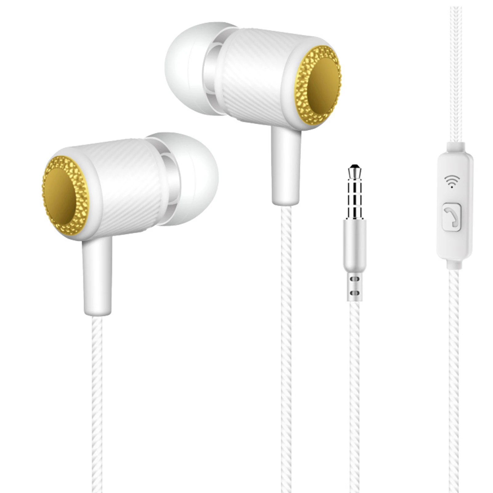 

H002 In-ear Sport Earphone Bass Sound Earphone In-Ear Sport Earphones with mic for xiaomi iPhone Samsung Headset MP3
