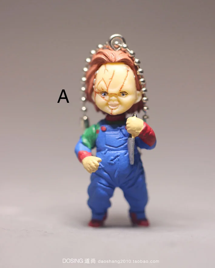 Страшный Чаки фигурка игрушки Ужасы фильмы ребенок играть Невеста брелок кукла