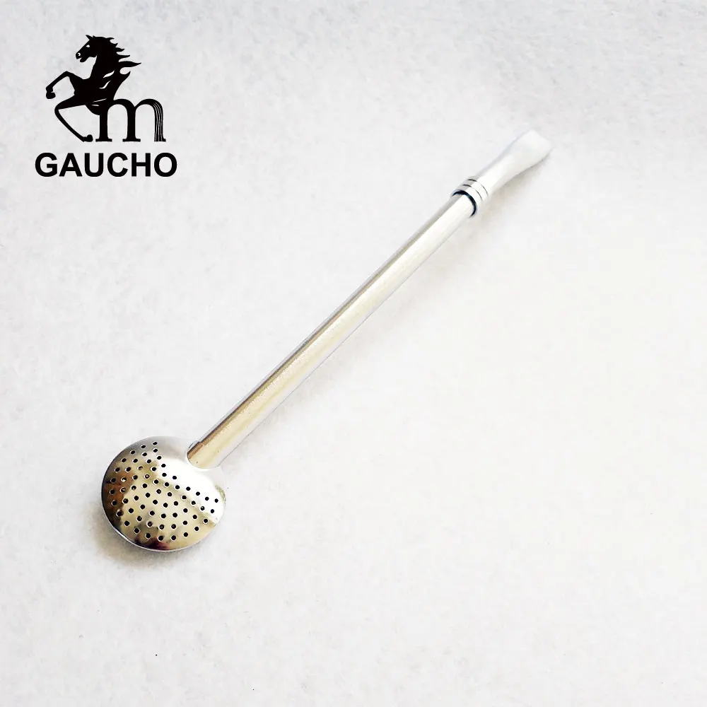 50 шт./лот GAUCHO Yerba Mate Straw нержавеющая сталь 19 см фильтр Bombilla кухонный напиток