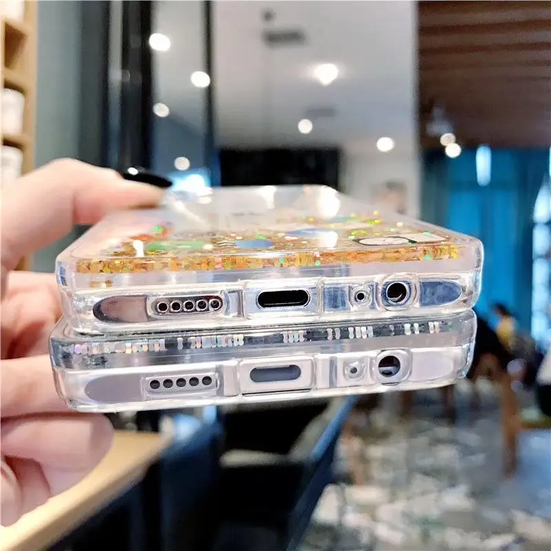 Чехол для телефона Huawei P20 Pro блестящий чехол с изображением зыбучего песка honor View 20