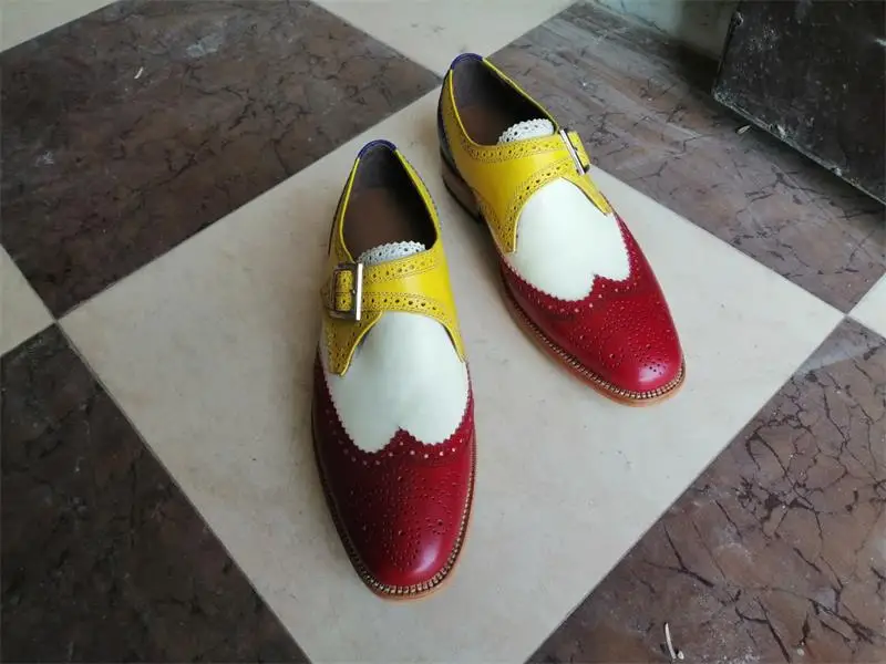 

Men PU Leather Shoes Low Heel Casual Shoes Dress Shoes Brogue Shoes Spring Ankle Boots Vintage Classic Male Casual HG100