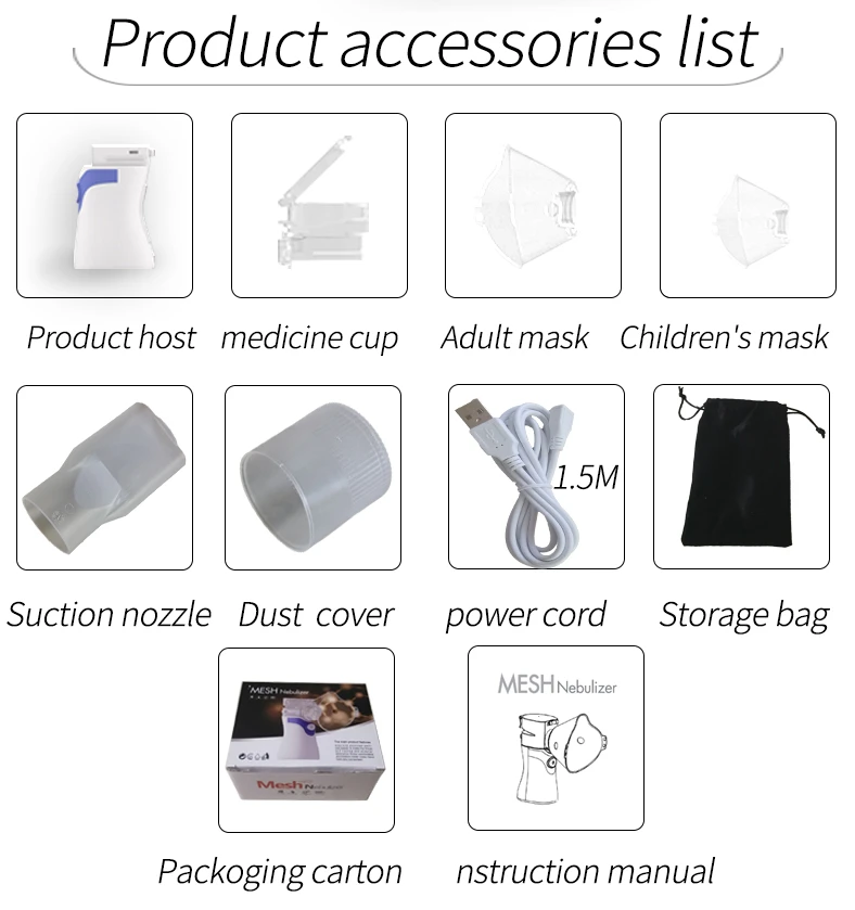 Inhale Nebulizer Nebulizador Health Care ручной пьезоэлектрический распылитель для детей и взрослых мини портативный распылитель inalador
