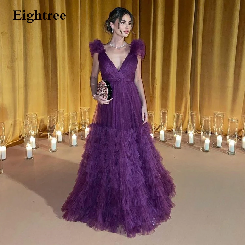 sexy evening dresses 2022 Elegant Purple Long A Line Evening Dresses Sleeveless Strapless Formal Night Prom Dress Party Gowns Vestidos de festa white evening gowns