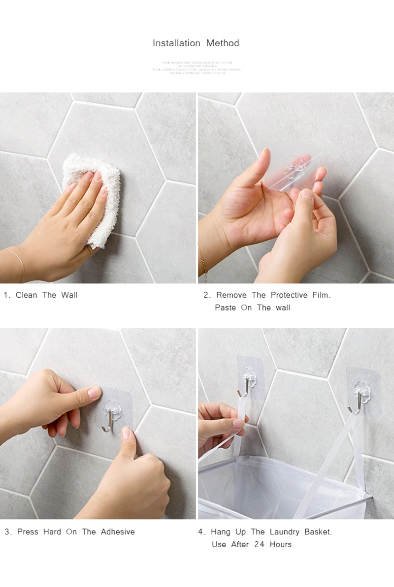 Настенный ведро для белья Водонепроницаемый дышащие домашние корзина игрушек