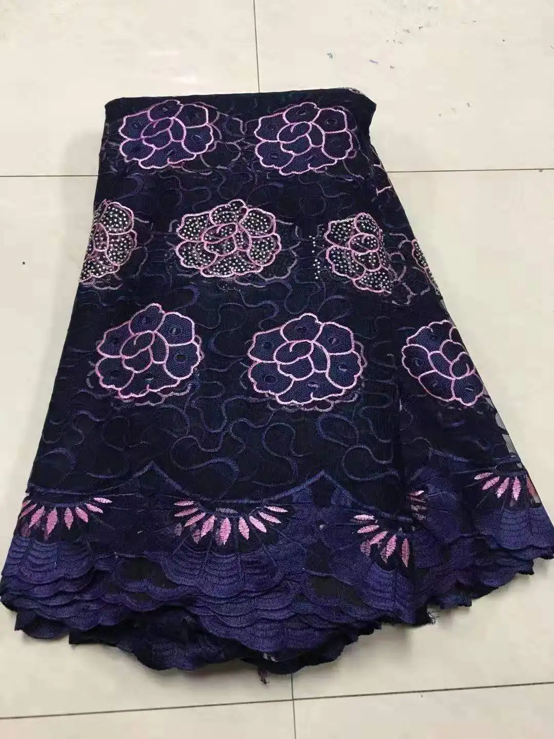 

Африканская кружевная ткань с камнями 2021, высококачественное кружево, французская сетчатая вышивка, тюль, кружевная ткань для нигеривечерн...