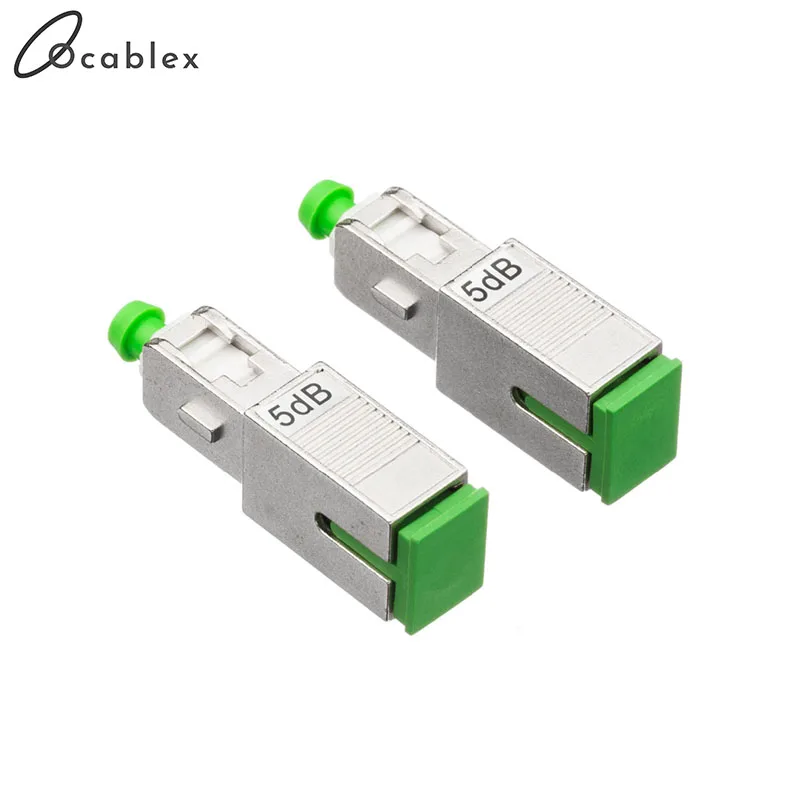 Высококачественный оптоволоконный аттенюатор SC APC 10bd с простым режимом 5 шт. |