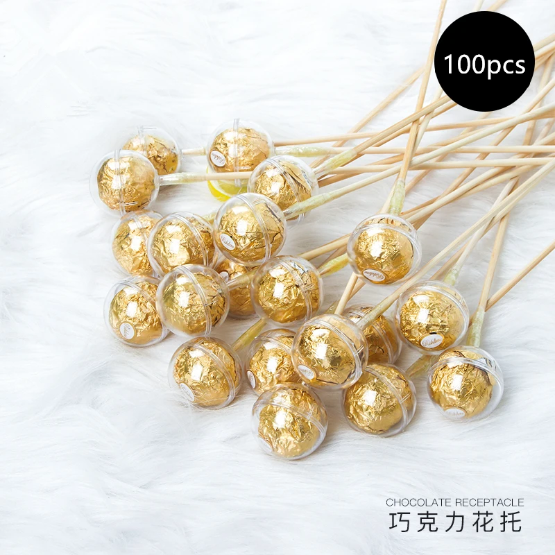 

Подставка для шоколада Дори, акриловый прозрачный цветочный букет, материалы для рукоделия, креативный День святого Валентина