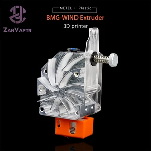 metal plastic b wind v6 dual drive mk8 extruder for simple installation ender 3 short distance printing 3d printer parts free global shipping