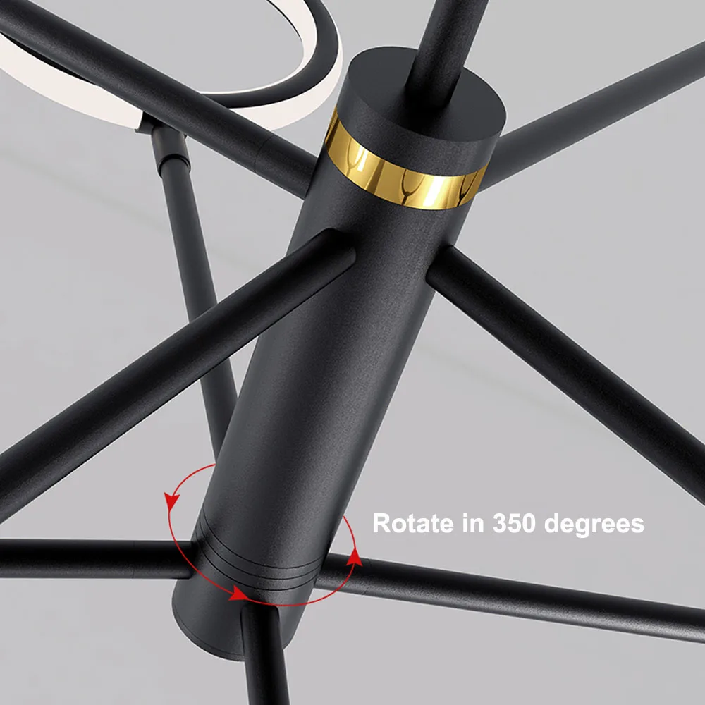 

Indoor LED Ceiling Chandelier Lighting Daily Light Living Room Bedroom Modern Chandeliers Lustre Home Lighting Fixtures Lampadar