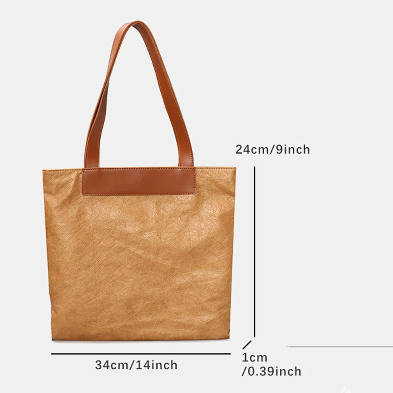 Сумка-тоут для женщин вместительные модные бумажные кошельки и сумочки на одно