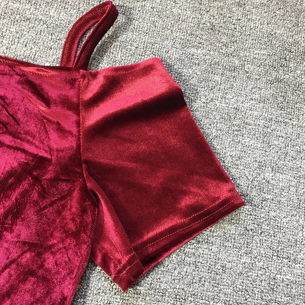 Floor-Length Off Shoulder Sequins Evening Women Dress Vintage Red Short Sleeve Velvet Sexy Long Party African Ladies Retro | Женская
