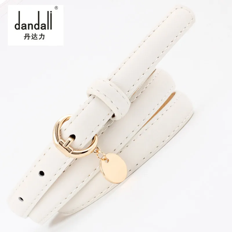 Женский ремень Dandali модный дизайн Женские поясные ремни с золотой пряжкой