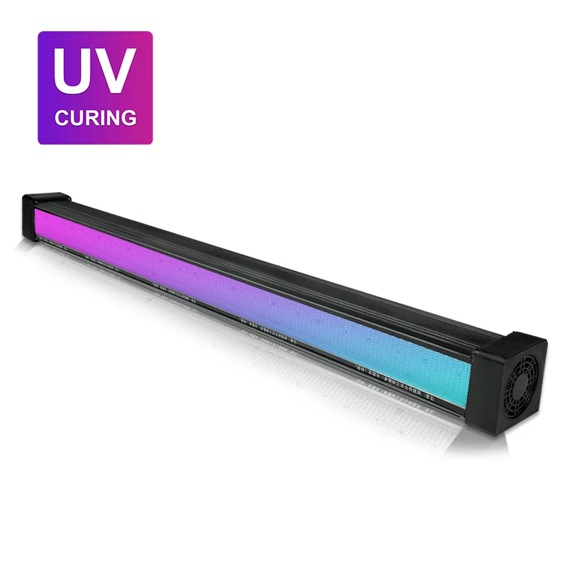

Bar Led UV GEL Curing Lamp High Power Ultraviolet Black Light Oil Printing Machine Glass Ink Paint Silk Screen UVCURING3.0-2352