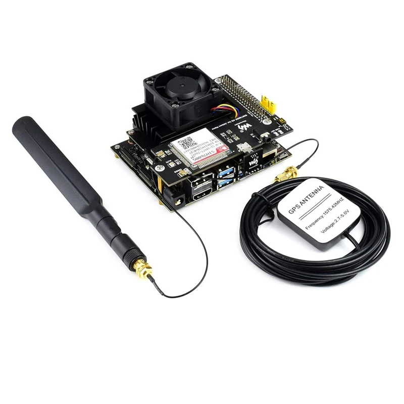 Waveshare 4G/3G/2G/GNSS Плата расширения для Jetson Nano на основе SIM7600G-H |