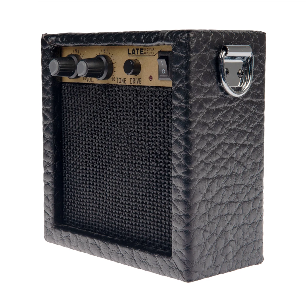 Amplifier 3W Protable Mini Audio Guitar Bass Amplifier Speaker Guitar Amp Clip Headphone W/ Aduio Cable images - 6