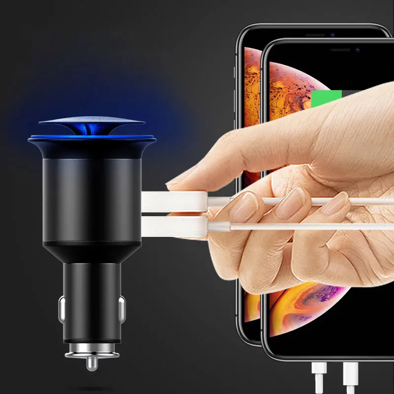Автомобильный очиститель воздуха KAWOSEN с отрицательными ионами 5 В 3 1 А USB зарядное