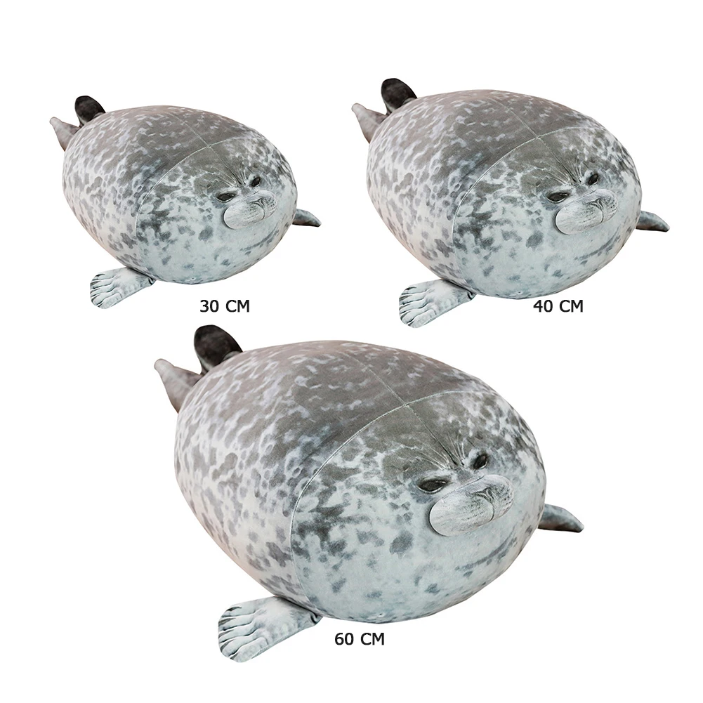

Free Shipping High Quality 60cm Sea Lion Toy 3D Novelty Throw Pillow Soft Seal Plush Stuffed House warming Party Hold Pillow