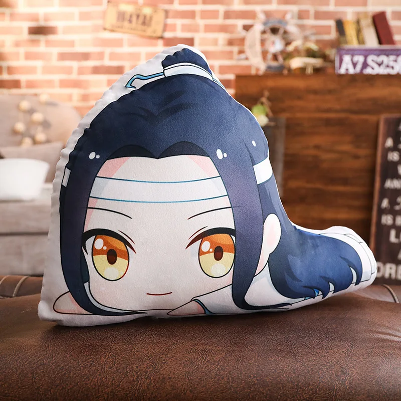 50 см Mo Dao Zu Shi мягкая игрушка подушка Wei Wuxian LanWangji мультфильм фигура Болстер Подушка