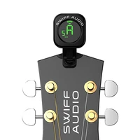 swiff audio guitar tuner metronome digital sensitive tuner clip for electric bass guitar ukulele violin tuner clip on a12 cs