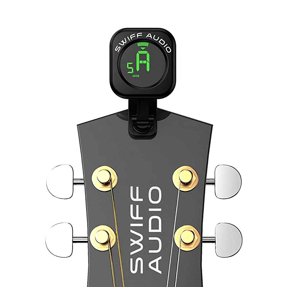 Тюнер для гитары SWIFF AUDIO A12-CS метроном-клипса цветной ЖК-дисплей электрогитары