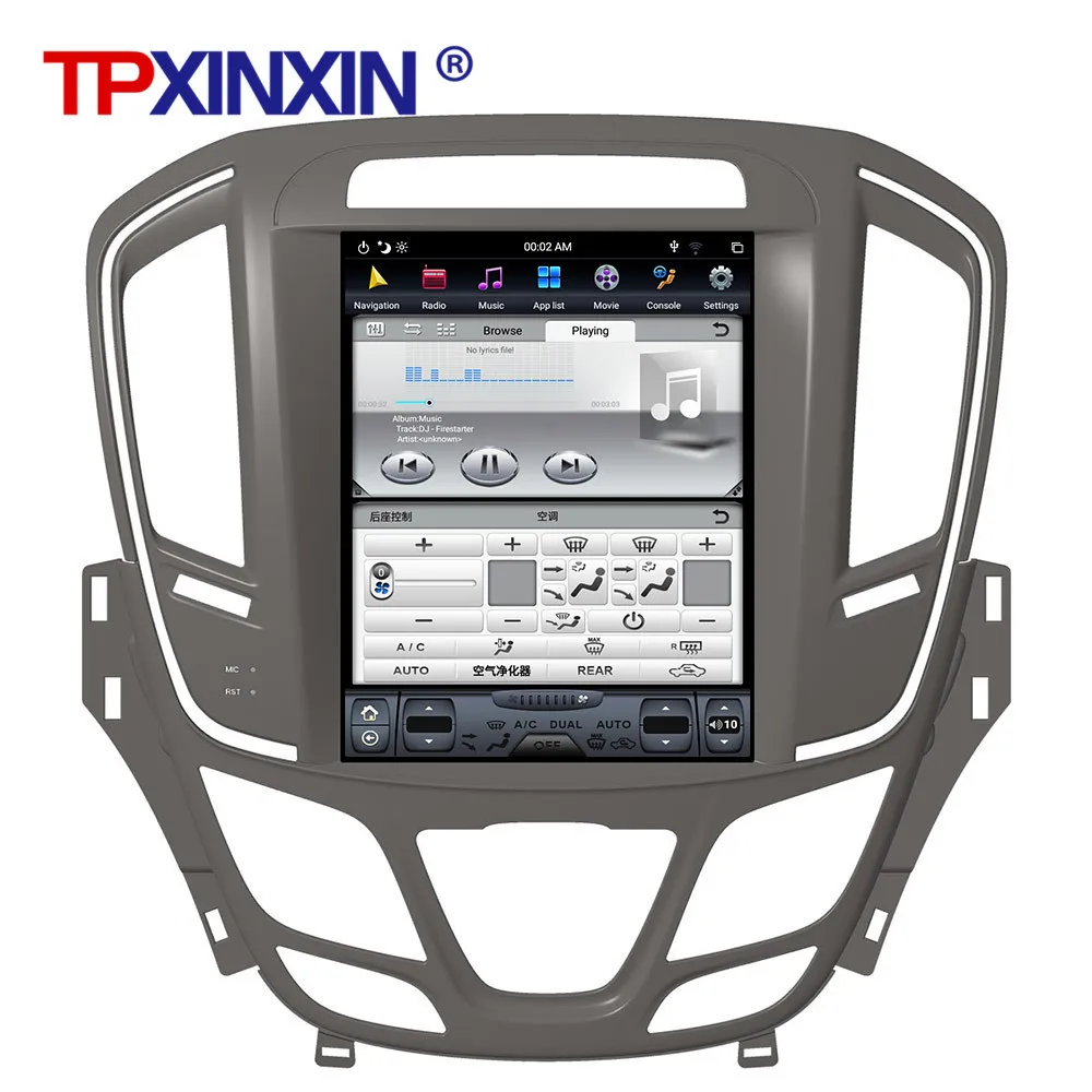 

4+128G Android 9.0 For Buick Regal 2014-2018 Tesla Style Car Player GPS Navigation Stereo Head Unit Multimedia Player Auto Radio