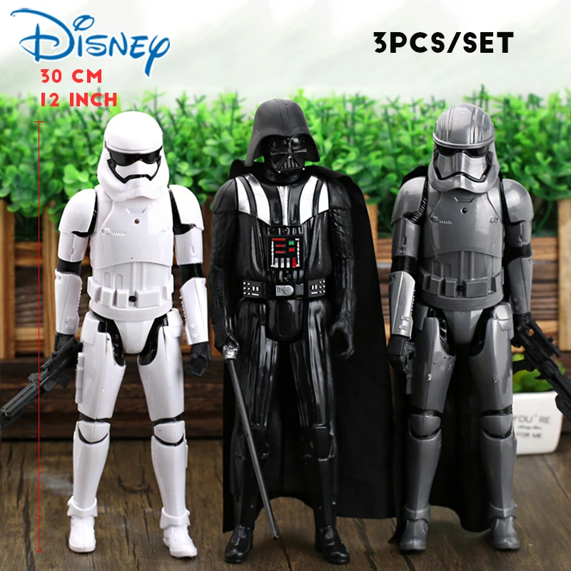 3pcs Star Wars Black Series Darth Vader Action Figure The Mandalorian Figurine Luke Dolls Model Toys Disney Christmas Gifts