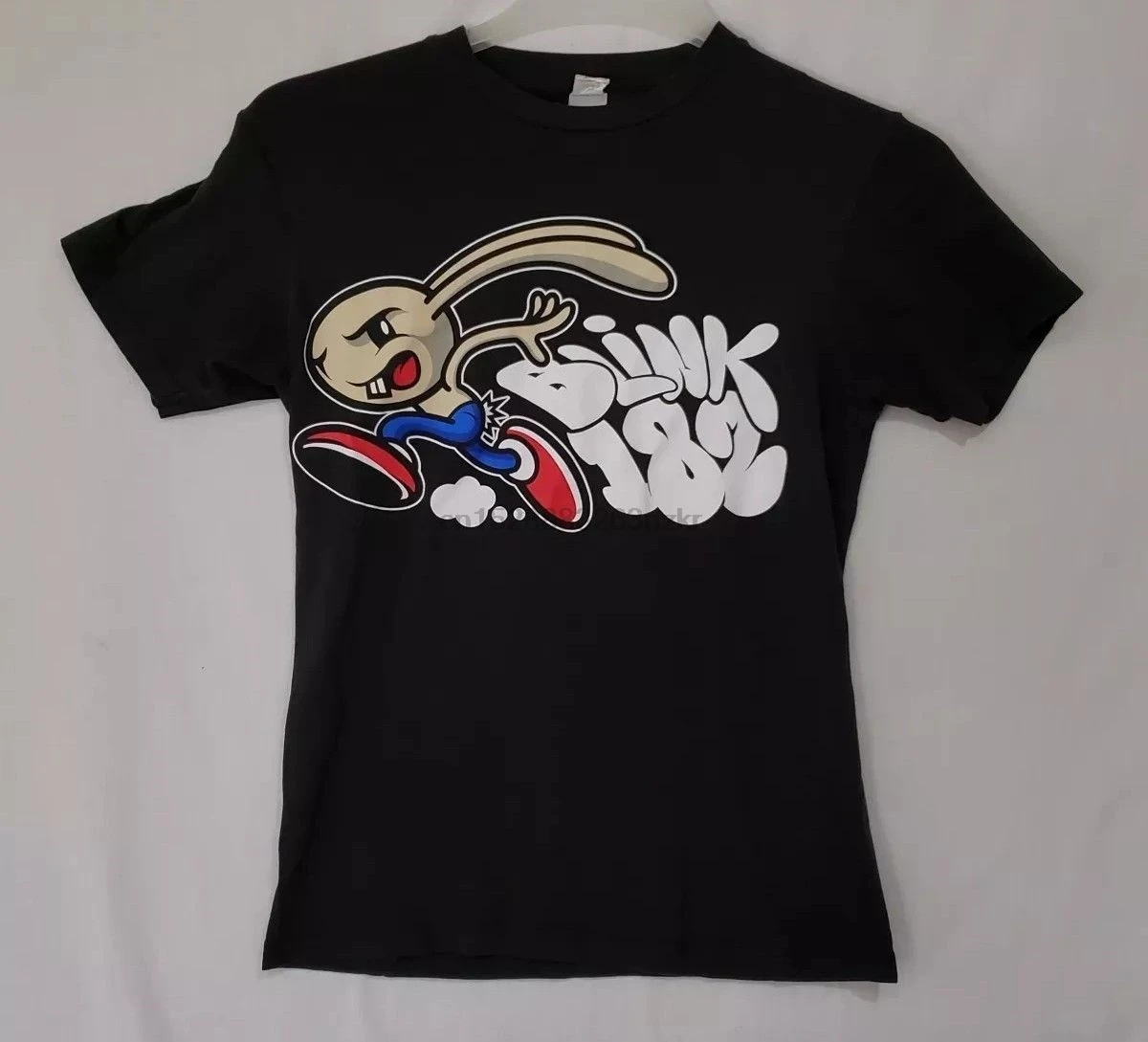 Винтажная черная футболка с графическим рисунком Blink 182 размер XS футболки принтом