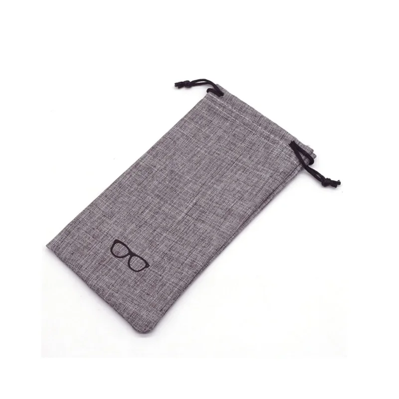 Goedkoop 100 Stks/partij Draagbare Zonnebril Doos Zonnebril Organizer Lenzenvloeistof Case Bril Accessoires Eyewear Protector Bag