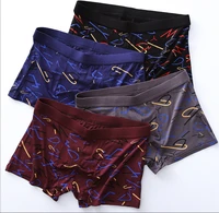 4pcs boxer mens underwear men bamboo fiber underpants male men panties shorts boxer shorts cuecas