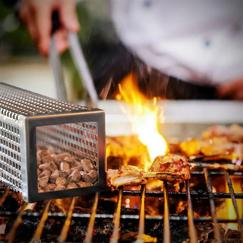Барбекю гриль курительная сетка трубка из нержавеющей стали генератор дыма