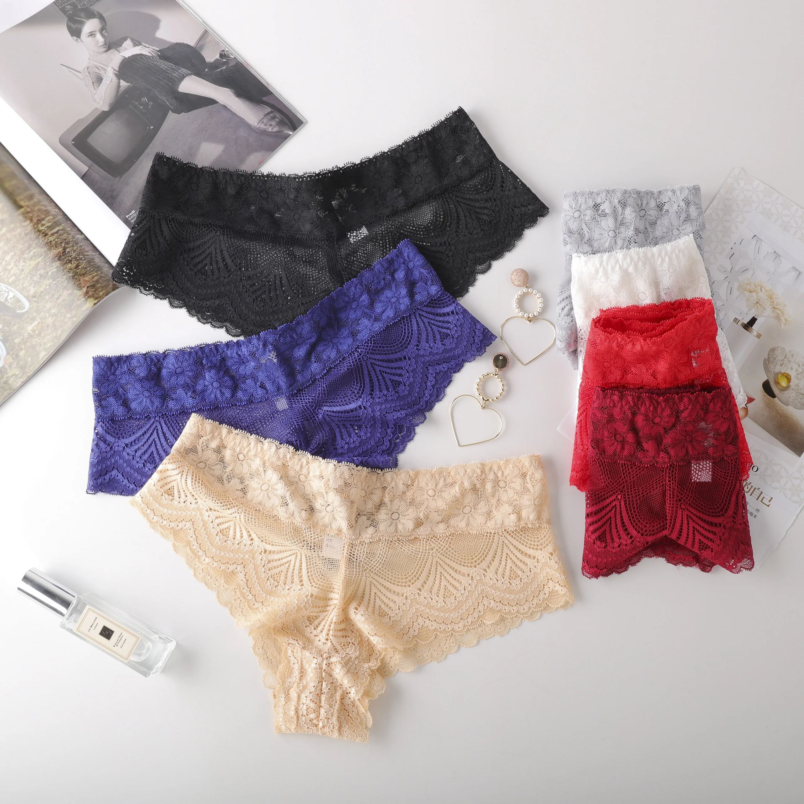 Комплект из 3 предметов женские трусы сексуальное кружевное платье Лидер продаж