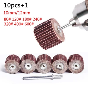 дремель инструмент насадки для гравера 10 шт. Шлифовальная насадка Dremel аксессуары набор шлифовальных головок шлифовальный круг абразивные инструменты наждачная бумага удаление ржавчины полировальные инструменты