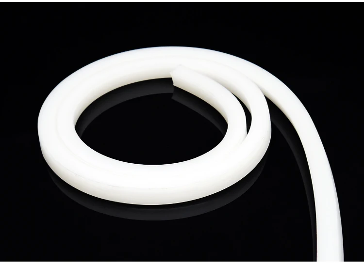 

Solid Silicone Rubber Sealing Strip White Silicone Square Bar High Temperature Resistant Non-slip and Waterproof