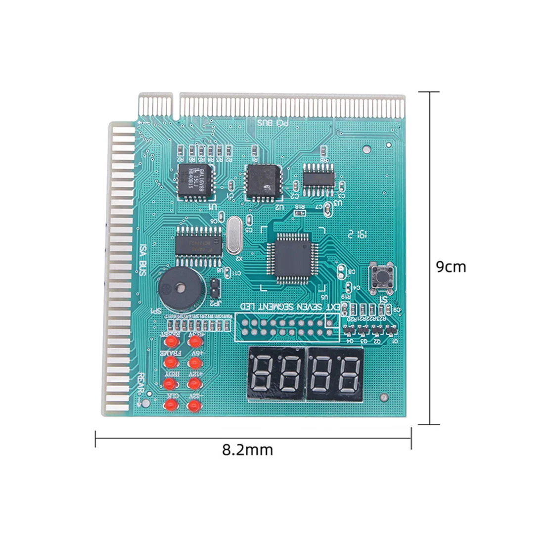 4-значный ЖК-дисплей Компьютерный Анализатор диагностическая карта PCI тестер