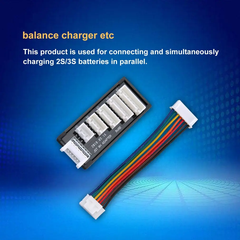 Изысканный баланс Плата расширения для JST XH 2S 3S 4S 5S 6S LiPo Батарея Зарядное