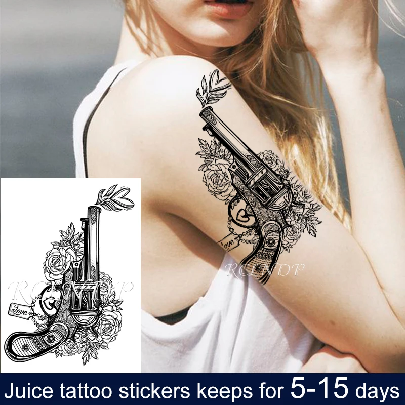 Waterproof Temporary Juice ink Tattoo Sticker Seahorse Conch Shell Starfish Fruit Gel Long lasting Art for Men Women girl | Красота и
